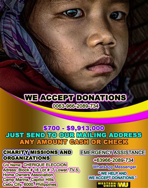 charity organizations in the philippines|Philippines: Donate to end poverty .